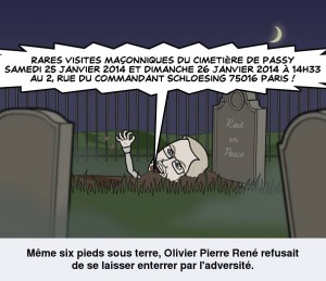 Olivier Estiez cimetière de Passy