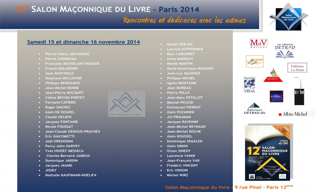 SML Paris 2014 - Auteurs dedicaces WE