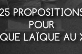 GODF : 25 propositions pour une République laïque au XXIème siècle