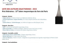 Prix littéraires 2015 de L IMF : Faites vos pronostics !