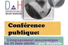 DH : Conférence publique à Brest : L engagement maçonnique au XXIème siècle
