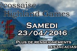 Soirée Ecossaise – Tradition de l’Ecosse – Les Highland Games