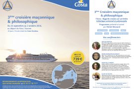 3ème Croisière Maçonnique et Philosophique