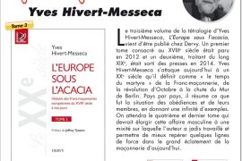 DETRAD : RENCONTRE – DÉDICACES AVEC YVES HIVERT-MESSECA