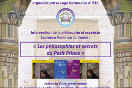 CONFÉRENCE : LES PHILOSOPHES ET SECRETS DU PETIT PRINCE