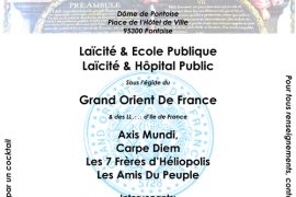 GODF : LAÏCITÉ, ÉCOLE PUBLIQUE ET HÔPITAL PUBLIC