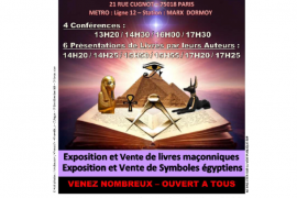 4ème SALON DU LIVRE MAÇONNIQUE ÉGYPTIEN