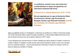 GLNF : CONFÉRENCE DE JEAN LUC LEGAY