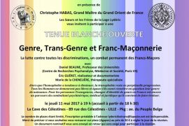 TBO LILLE : GENRE, TRANS-GENRE ET FRANC-MAÇONNERIE