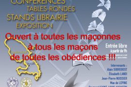1er SALON MACONNIQUE A LA MARTINIQUE !