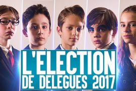 DES ENFANTS PARODIENT L’ÉLECTION PRÉSIDENTIELLE