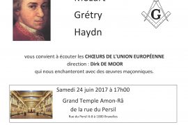 SOIREE SOLSTICIALE DE GALA – MOZART, GRETY, HAYDN – BRUXELLES