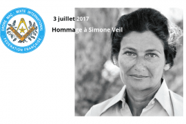 COMMUNIQUÉ DROIT HUMAIN : HOMMAGE À SIMONE VEIL