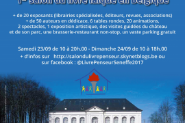 LE LIVRE PENSEUR – 1ER SALON DU LIVRE LAÏQUE EN BELGIQUE