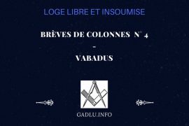BRÈVES DE COLONNES  N° 4 – CONTRIBUTION DE VABADUS
