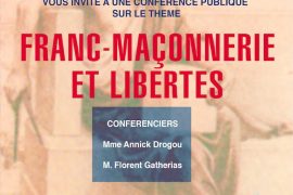 CONFÉRENCE DROIT HUMAIN : « FRANC-MAÇONNERIE ET LIBERTÉS » A POISSY