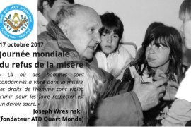 DROIT HUMAIN – JOURNÉE MONDIALE DU REFUS DE LA MISÈRE