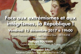 CONFERENCE GODF – Face aux extrémismes et aux intégrismes, la République !