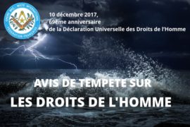 COMMUNIQUE DROIT HUMAIN – 69° ANNIVERSAIRE DE LA DECLARATION UNIVERSELLE DES DROITS DE L’HOMME