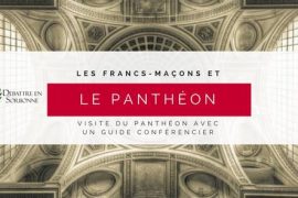 VISITE EXCEPTIONNELLE – LES FRANCS-MAÇONS DU PANTHÉON