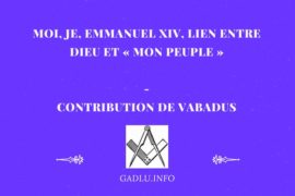 MOI, JE, EMMANUEL XIV, LIEN ENTRE DIEU ET « MON PEUPLE » – CONTRIBUTION DE VABADUS