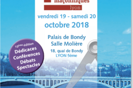 SALON LYONNAIS DU LIVRE MAÇONNIQUE 2018