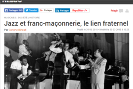 JAZZ ET FRANC-MACONNERIE, LE LIEN FRATERNEL – ARTICLE de RFI