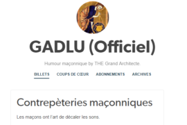 GADLU (Officiel) : Humour maçonnique by THE Grand Architecte