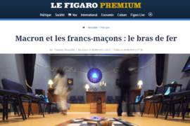 MACRON ET LES FRANCS-MACONS – LE FIGARO