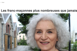 LES MAÇONNES DE PLUS EN PLUS NOMBREUSES – OUEST FRANCE