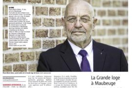 ENTRETIEN AVEC PIERRE MARIE ADAM – GRAND MAÎTRE DE LA GLDF – LA VOIX DU NORD