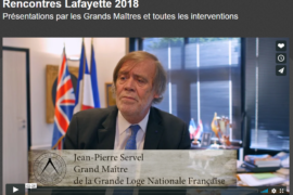 RENCONTRES MAÇONNIQUES LAFAYETTE 2018 EN VIDEO