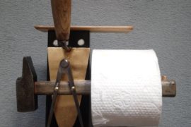 INSOLITE : PORTE PAPIER WC « LE FRANC-MAÇON »