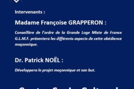 CONFÉRENCE « LA FRANC MAÇONNERIE AUJOURD’HUI »