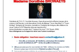 FRANC-MAÇONNERIE ET SOCIÉTÉ – LE 18H30 PILE ! – L’UNIVERS NUMERIQUE ET LE VIVANT