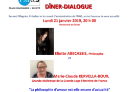 FRANC-MAÇONNERIE & SOCIÉTÉ : LA PHILOSOPHIE D’AMOUR