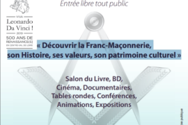 RENDEZ-VOUS MAÇONNIQUES DE BLOIS 2019 – 50 NUANCES DE FRANC-MAÇONNERIE