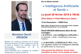 DIALOGUE ET DÉMOCRATIE FRANÇAISE – L’INTELLIGENCE ARTIFICIELLE ET LA SANTE
