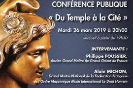 CONFÉRENCE GODF A SAUMUR – DU TEMPLE A LA CITE