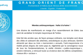 LE GODF DIT « HALTE A LA HAINE »