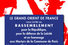 RASSEMBLEMENT DU 1° MAI – HOMMAGE AUX MARTYRS DE LA COMMUNE