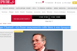 PHILIPPE CHARUEL « Le Grand Orient a fait de la laïcité son cheval de bataille. Ce n’est pas notre cas. »