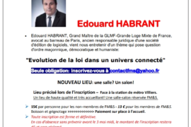 LE 18H30 PILE ! – « Evolution de la loi dans un univers connecté »