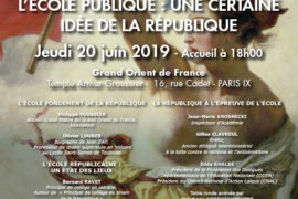 VIe JOURNÉE JEAN ZAY DE LA JEUNESSE ET DE L’ÉCOLE