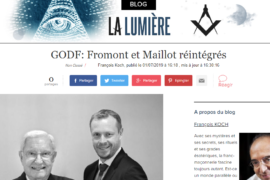 RÉINTÉGRATION DES 2 MEMBRES DU GODF EXCLUS POUR COMPLAISANCE ENVERS DES PROPOS RACISTES