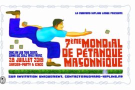 7° MONDIAL DE PÉTANQUE MAÇONNIQUE