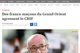 GODF / CRIF : BOYCOTT EN PERSPECTIVE ?
