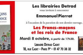 RENCONTRE & DEDICACES AVEC EMMANUEL PIERRAT CHEZ DETRAD
