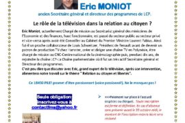 18 H 30 PILE ! – Le rôle de la télévision dans la relation au citoyen ?