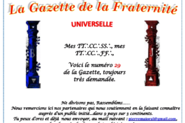 LA GAZETTE UNIVERSELLE DE LA FRATERNITÉ N° 29 – 3  NOUVEAUX FAISCEAUX DE LUMIÈRE